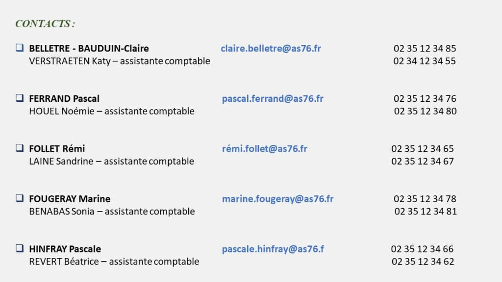 Presentation comptable 1